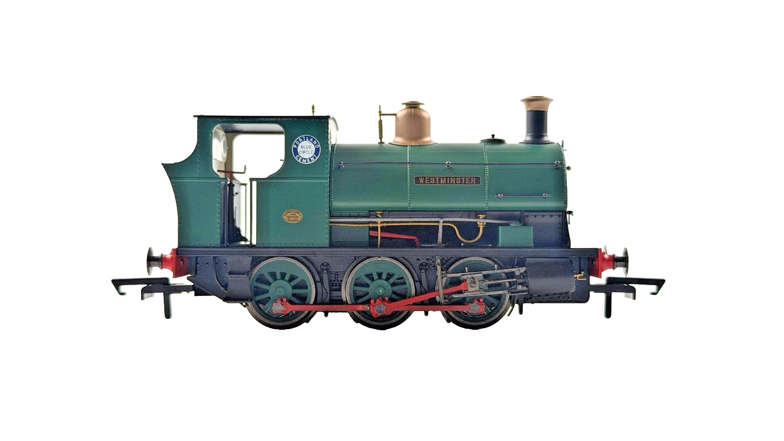 HORNBY OO GAUGE - R3694 - PECKETT B2 BLUE CIRCLE PORTLAND CEMENT 'WESTMINSTER'
