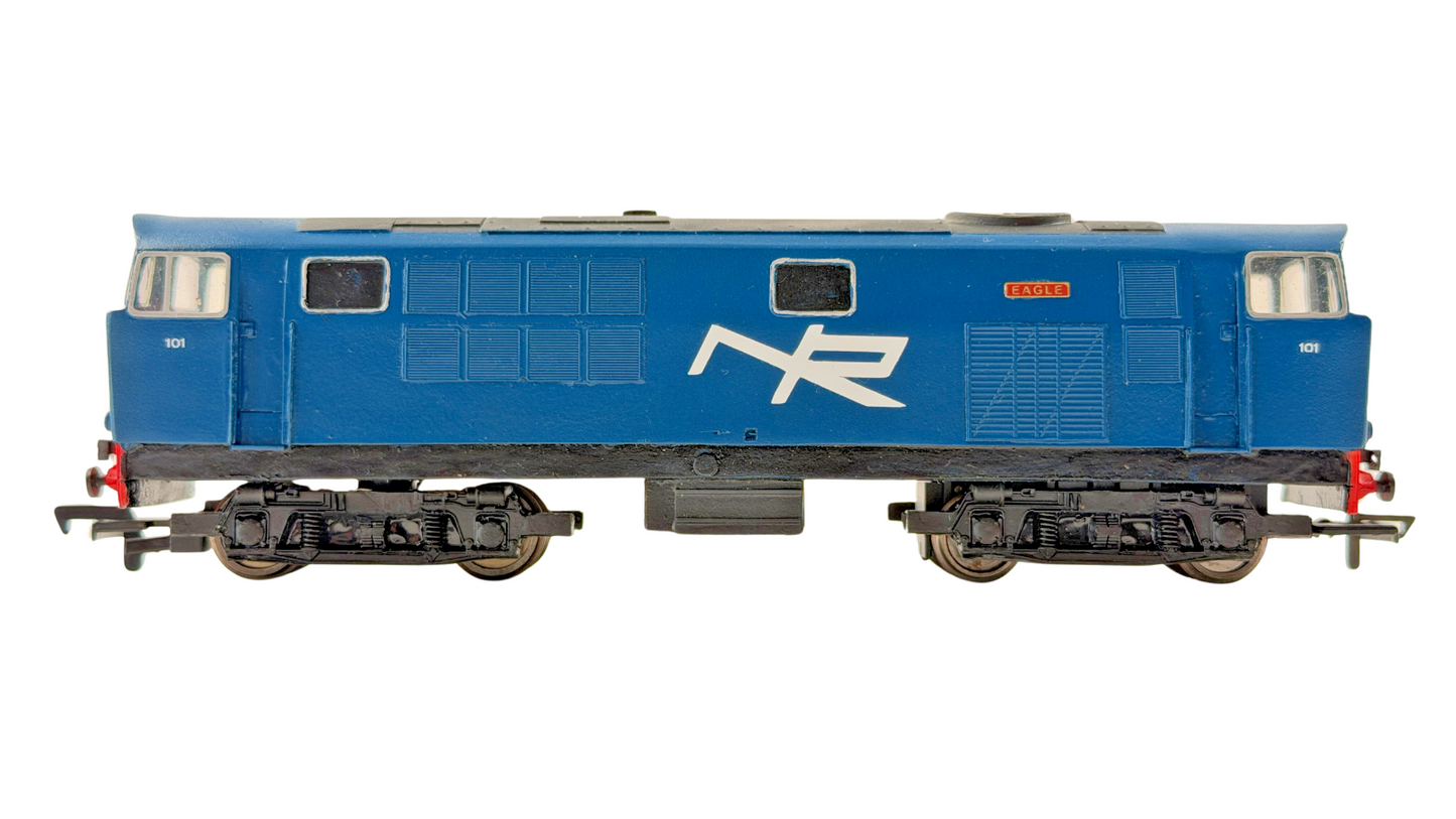 SILVER FOX MODELS OO GAUGE - NIR NORTHERN IRISH RAIL HUNSET DL BLUE V 101 EAGLE