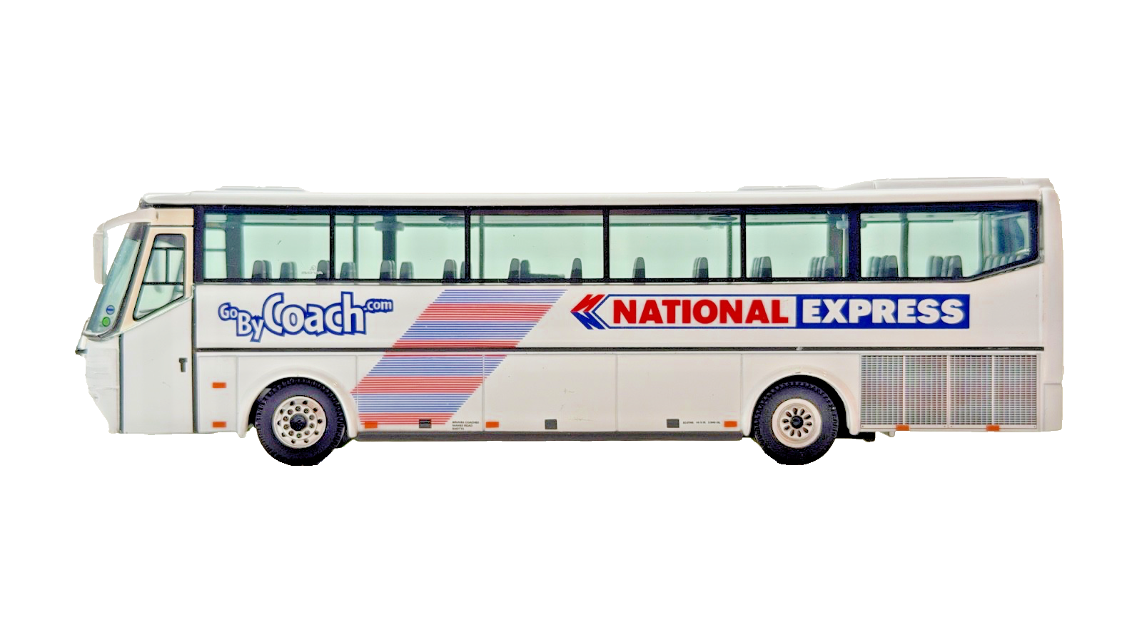 CORGI 1/76 SCALE - BOVA FUTURA NATIONAL EXPRESS "GO BY COACH.COM" UNBOXED