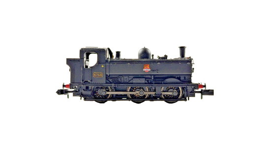 DAPOL N GAUGE - 2S-007-017 - PANNIER TANK 6760 BR BLACK EARLY CREST BOXED