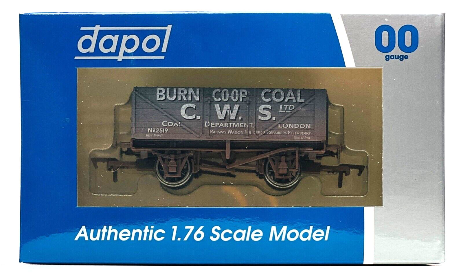 DAPOL 00 GAUGE - 'BURN CO-OP COAL' CWS COAL DEPT LONDON (W) (LIMITED EDITION)