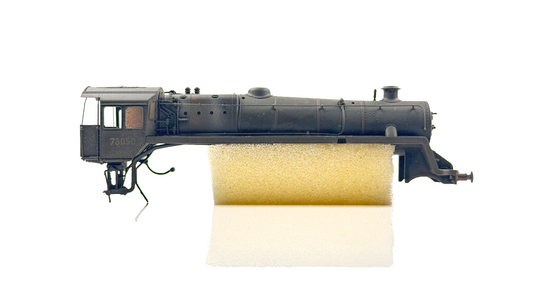 BACHMANN 00 GAUGE - 32-507 - BR BLACK STANDARD 5 73050 HEAVILY WEATHERED BODY