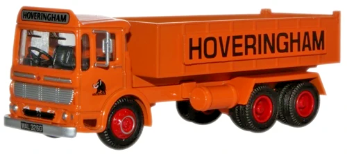 OXFORD DIECAST 1/76 SCALE - 76TIP001 - AEC ERGOMATIC HOVERINGHAM TIPPER - NEW