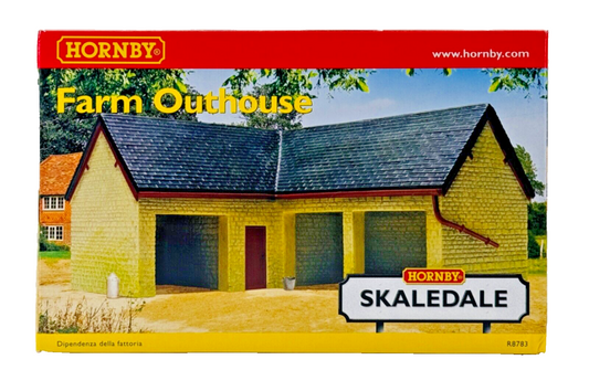 HORNBY 00 GAUGE SKALEDALE - R8783 - FARM OUTHOUSE - BOXED