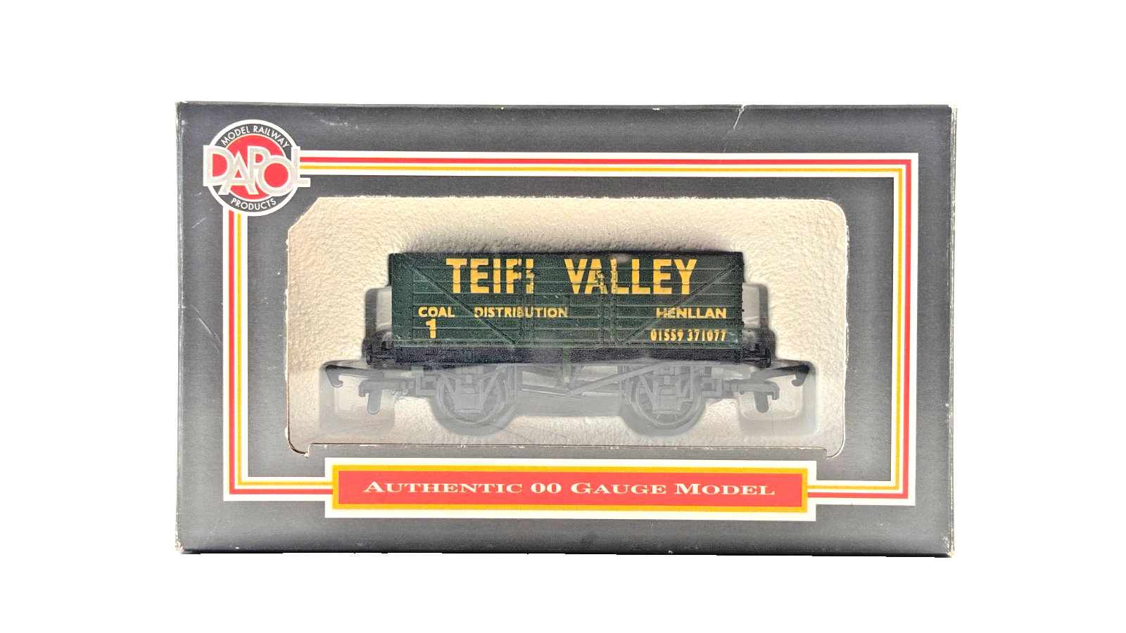 DAPOL 00 GAUGE - TEIFI VALLEY COAL DISTRIBUTION HENLLAN WAGON (LIMITED EDITION)