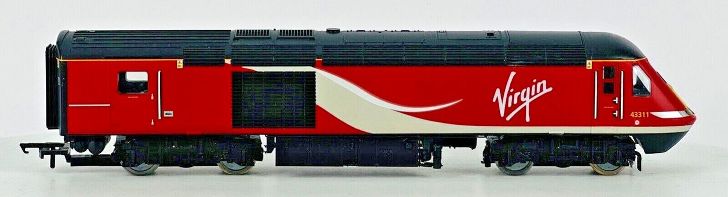 HORNBY 00 GAUGE - R3390TTS - CLASS 43 HST TWIN VIRGIN/LNER 2+8 COACHES DCC SOUND