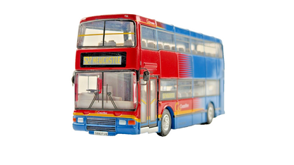 CORGI 1/76 SCALE - PLAXTON PALATINE GO COASTLINE NEWCASTLE BUS UNBOXED