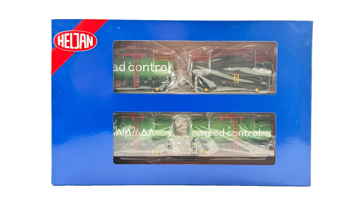 HELJAN OO GAUGE - ITEM 170B - CHIPMAS WEEDKILLER TANKS 4 X WAGON PACK