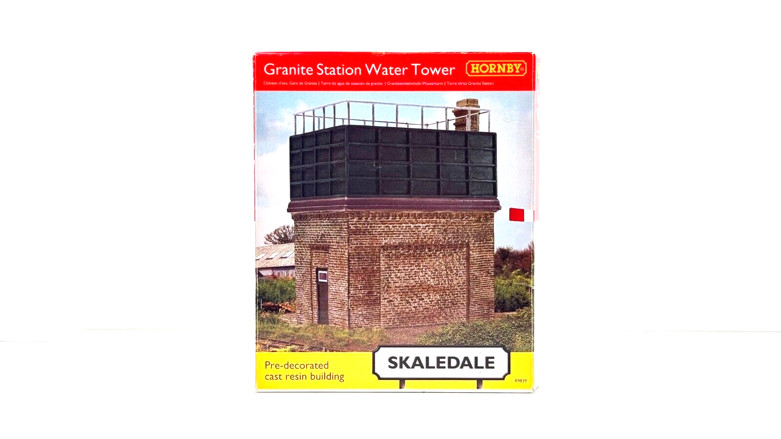 HORNBY 00 GAUGE SKALEDALE - R9839 - GRANITE STATION WATER TOWER - BOXED