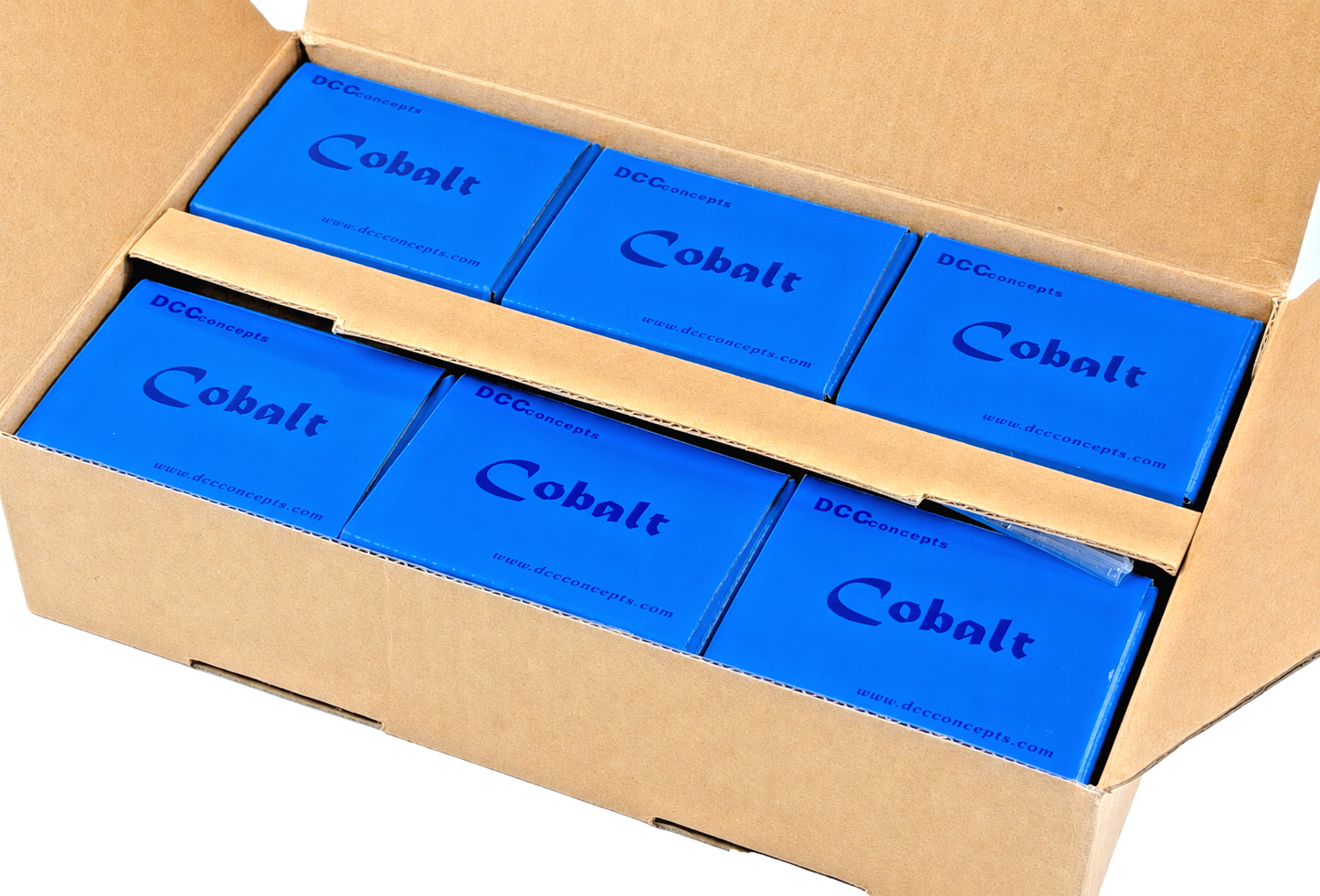 DCC LAYOUT CONCEPTS PACK OF 6 COBALT SLOW ACTION ANALOGUE POINT MOTORS - NEW