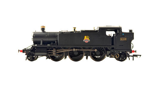 HORNBY OO GAUGE - R3723 - EARLY BR BLACK CLASS 61XX LARGE PRAIRIE 2-6-2T 6145