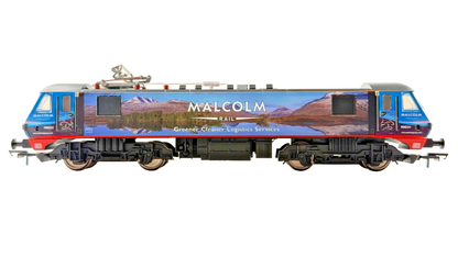 HORNBY OO GAUGE - R3924 - CLASS 90 LOCOMOTIVE NO.90024 MALCOLM LOGISTICS