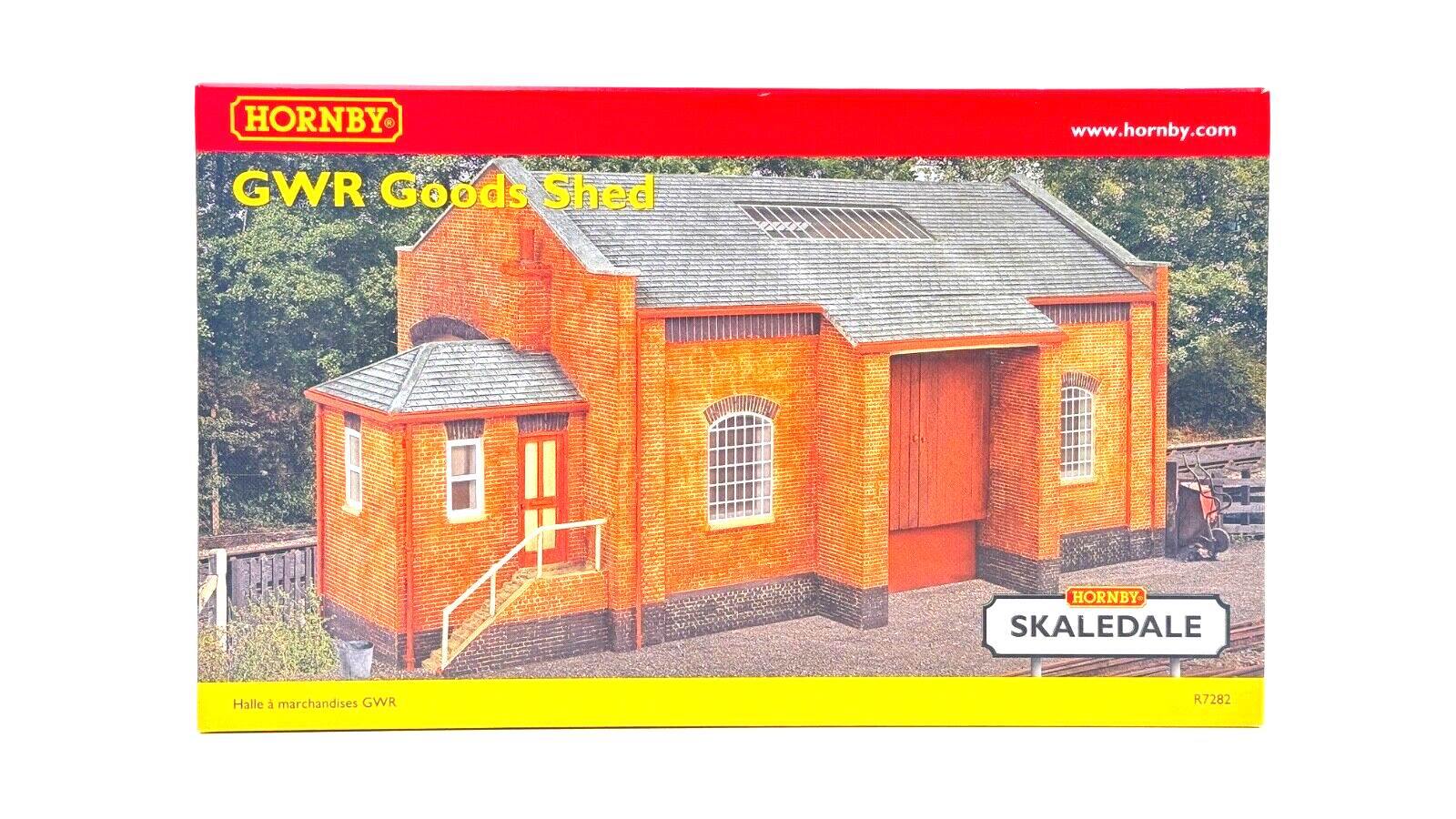 HORNBY 00 GAUGE SKALEDALE - R7282 - GWR GREAT WESTERN GOODS SHED - NEW BOXED