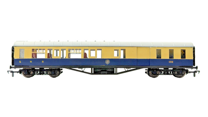 SILVER FOX MODELS OO GAUGE - GNRI NORTHERN IRISH RAIL CREAM/BLUE L14 COACH 175