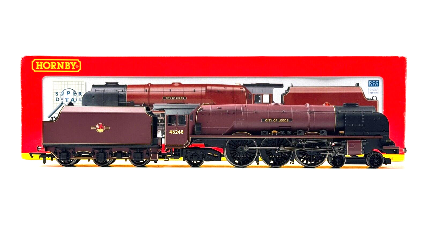 HORNBY 00 GAUGE - R2552 - BR 4-6-2 PRINCESS CORONATION 46248 'CITY OF LEEDS'