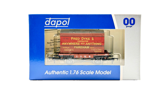 DAPOL 00 GAUGE - FRED DYKE FAREHAM ANYWHERE/ANYTHING CONFLAT (LIMITED EDITION)