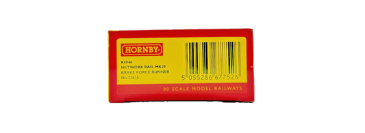 HORNBY OO GAUGE - R4946 - NETWORK RAIL MK2F BRAKE FORCE RUNNER COACH NO.72616