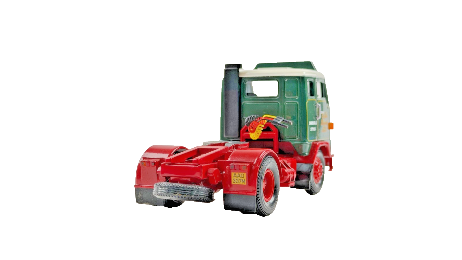 CORGI 1/50 SCALE DIECAST EDDIE STOBART VOLVO F88 TRACTOR + MIRRORS UNBOXED
