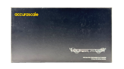 ACCURASCALE OO GAUGE - ACC2074-GYP-M - PFA CONTAINER WAGONS BRITISH GYPSUM BLUE