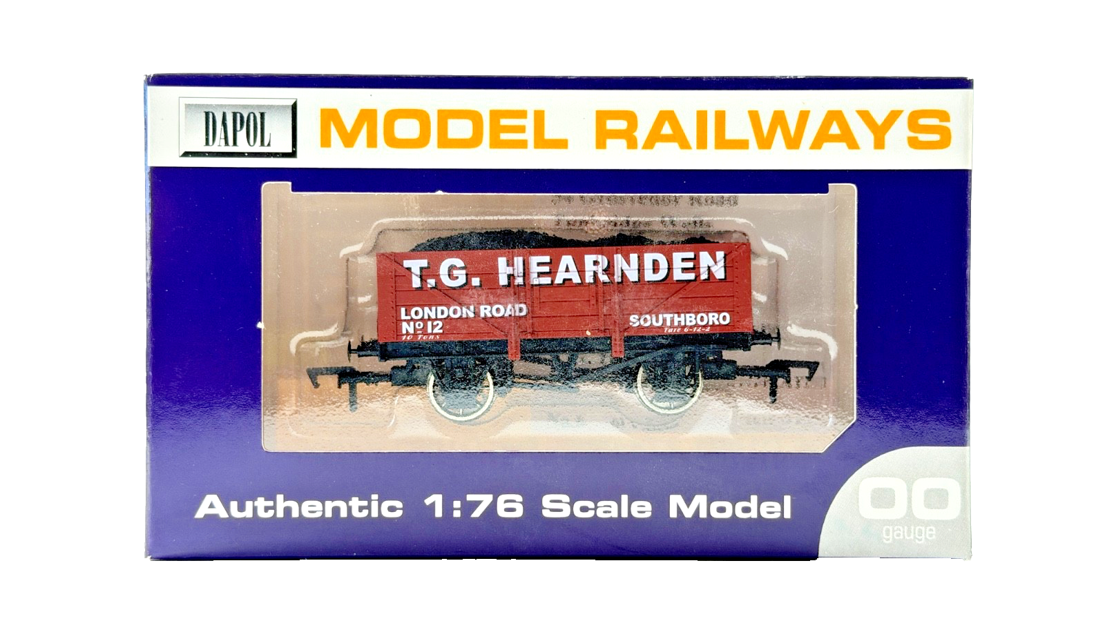 DAPOL 00 GAUGE - T G HEARNDEN LONDON ROAD SOUTHBORO WAGON 12 (LIMITED EDITION)