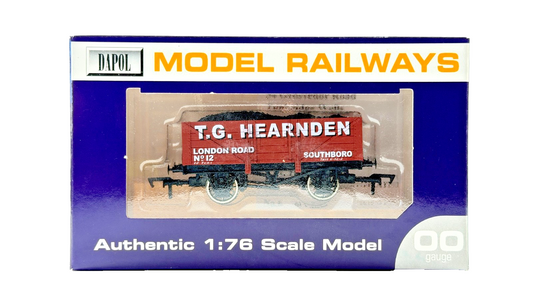 DAPOL 00 GAUGE - T G HEARNDEN LONDON ROAD SOUTHBORO WAGON 12 (LIMITED EDITION)
