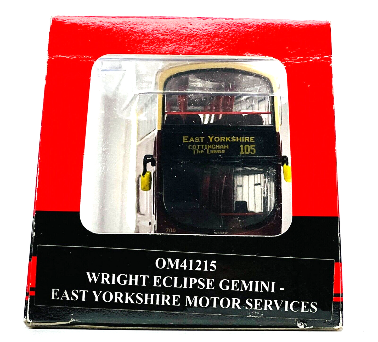 CORGI OOC 1/76TH SCALE - OM41215 - WRIGHT ECLIPSE GEMINI 'EAST YORKSHIRE' BOXED