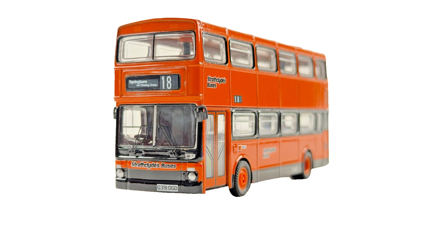 CORGI 1/76 SCALE - MCW METROBUS STRATHCLYDE'S BUSES SPRINGBURN BUS UNBOXED