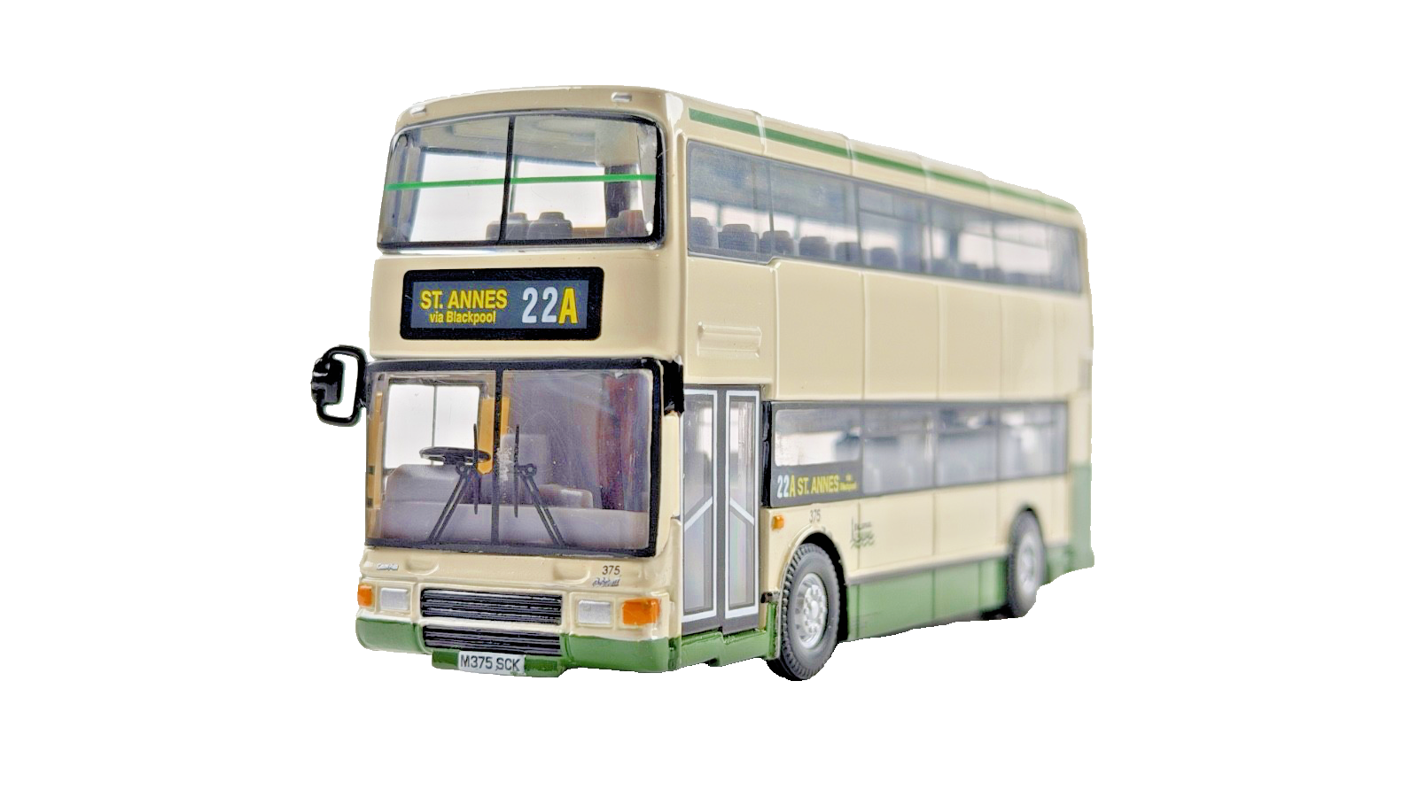 CORGI 1/76 SCALE - NORTHERN COUNTIES PALATINE BLACKPOOL TRANSPORT BUS UNBOXED
