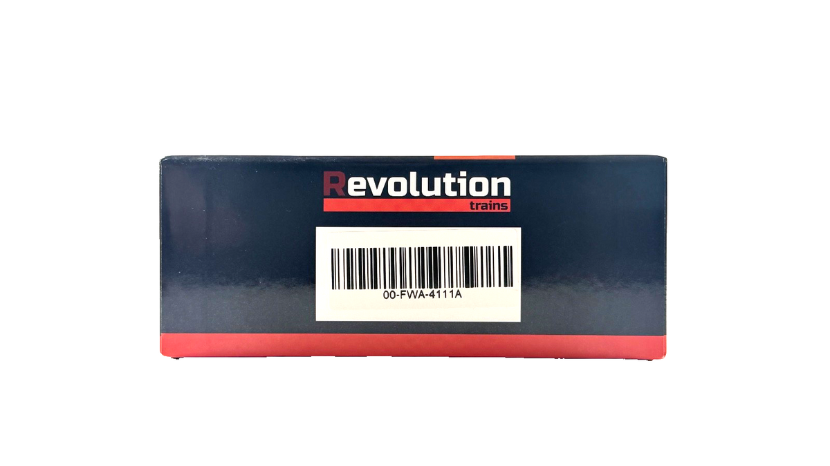 REVOLUTION TRAINS OO GAUGE - FWA-4111A - ECOFRET CONTAINER FLAT TRIPLE PACK
