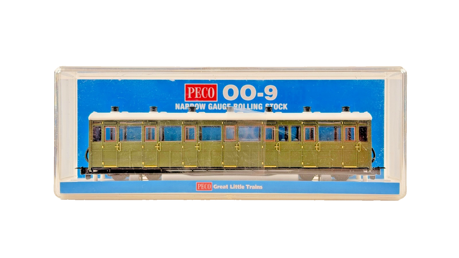 PECO OO9 SCALE - GR-441U - ALL THIRD COACH SR LIVERY UNLETTERED GREEN