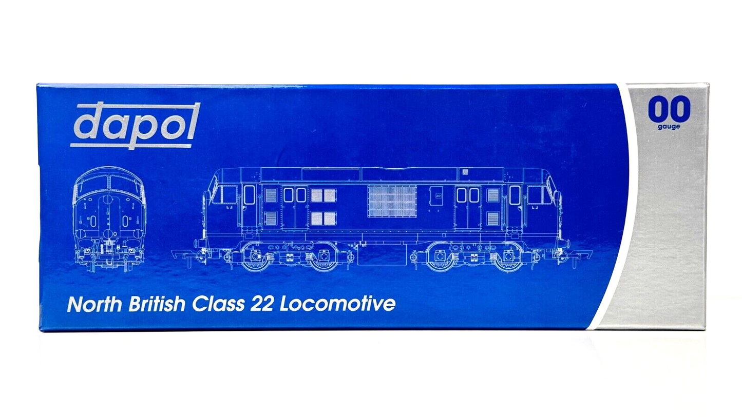 DAPOL 00 GAUGE - 4D-012-003 - CLASS 22 DIESEL LOCOMOTIVE BR GREEN D6311 - BOXED