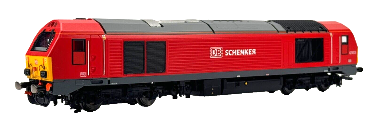 HORNBY 00 GAUGE - R3574 - CLASS 67 DIESEL 67013 DB SCHENKER RED - BOXED