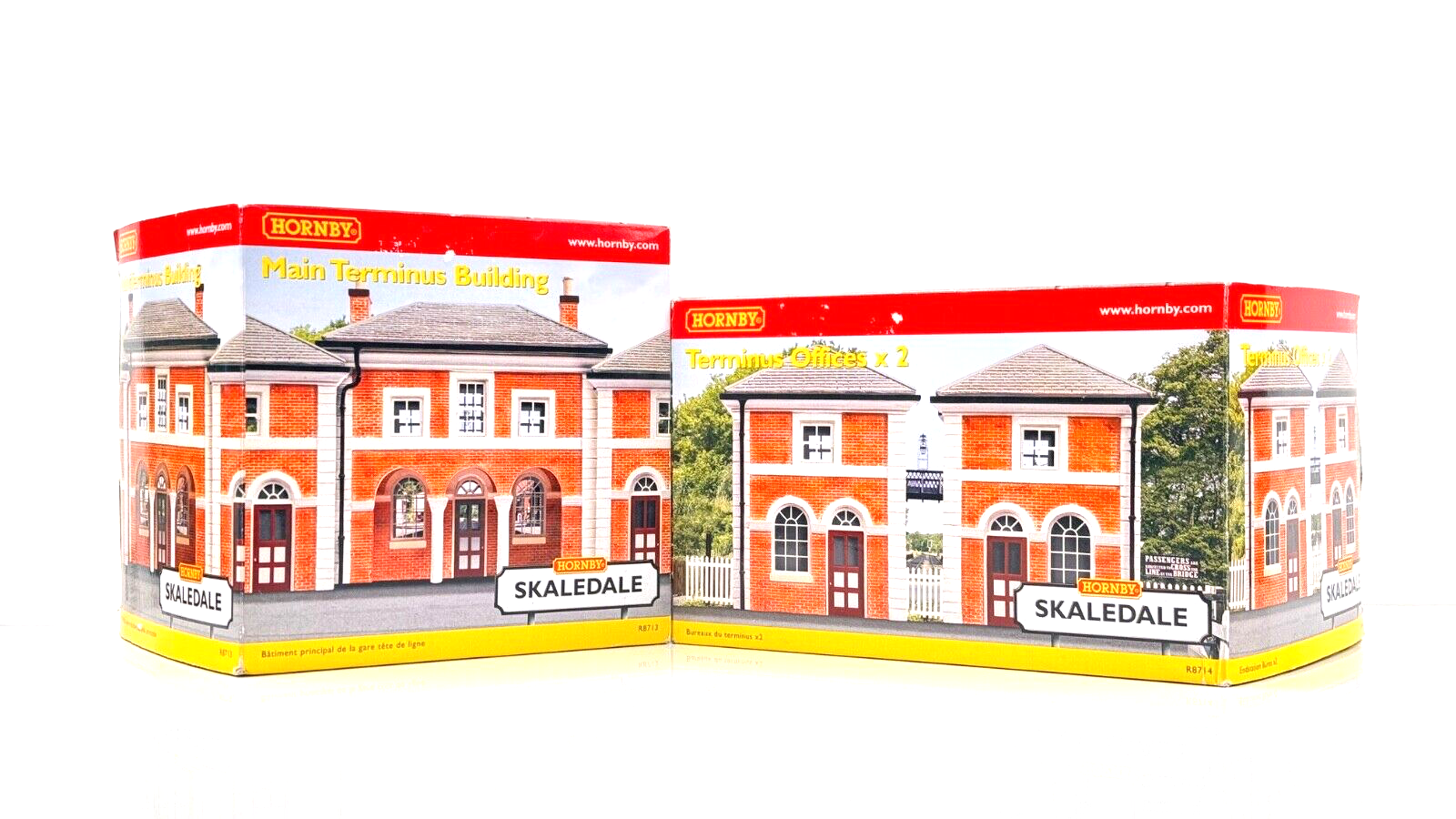 HORNBY 00 GAUGE SKALEDALE - R8713/R8714 - MAIN TERMINUS STATION SET - BOXED