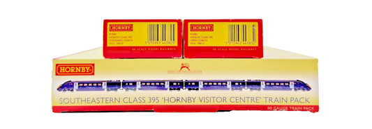 HORNBY OO GAUGE - R3813/R4382/R4383 - SOUTH EASTERN JAVELIN TRAIN PACK & COACHES