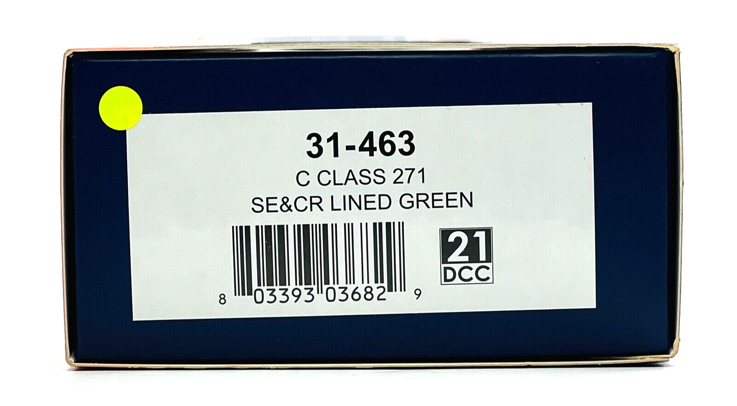 BACHMANN 00 GAUGE - 31-463 - C CLASS '271' SE&CR SECR LINED GREEN - BOXED