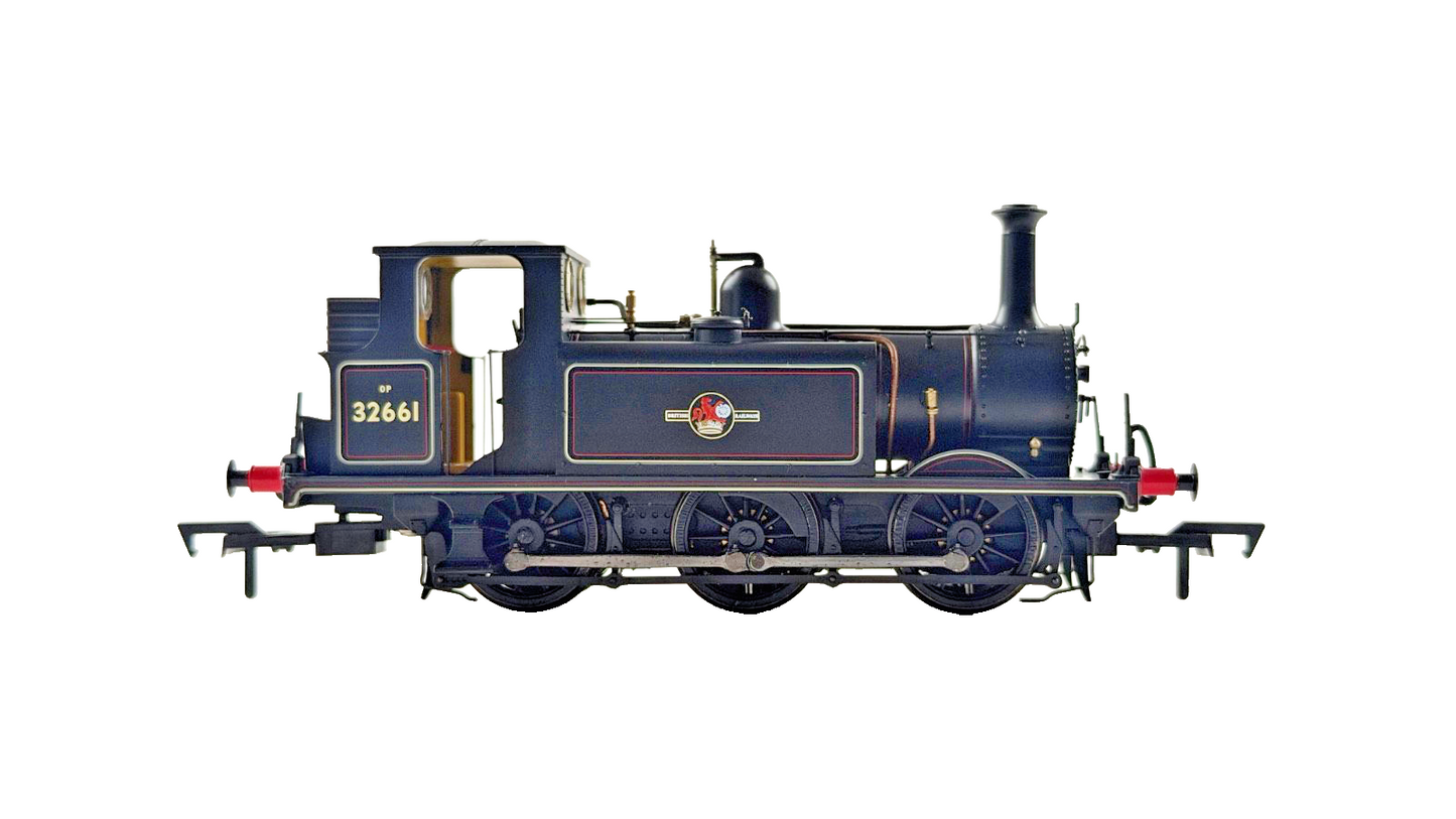 DAPOL OO GAUGE - 4S-010-006 - TERRIER A1X 32661 BR BLACK LATE CREST BOXED