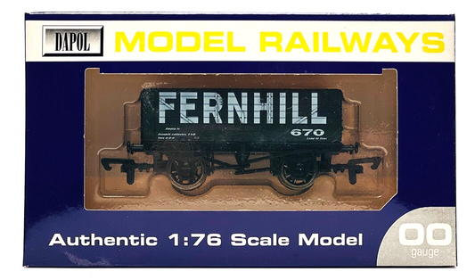 DAPOL 00 GAUGE - 'FERNHILL' SOUTH WALES COALFIELDS WAGON (DAVID DACEY LTD ED)