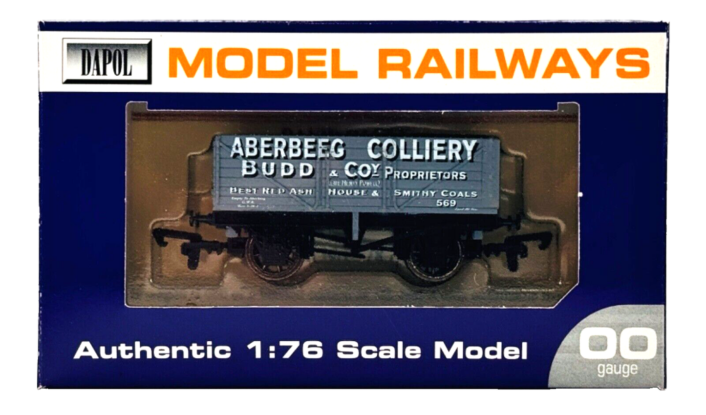 DAPOL 00 GAUGE - ABERBEEG COLLIERY BUDD PROPRIETORS NO.569 (LIMITED EDITION)