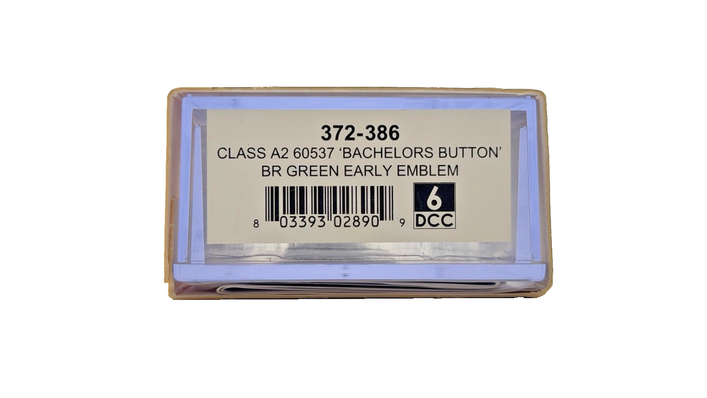 GRAHAM FARISH N GAUGE - 372-386 - CLASS A2 60537 BACHELORS BUTTON BR GREEN DCC