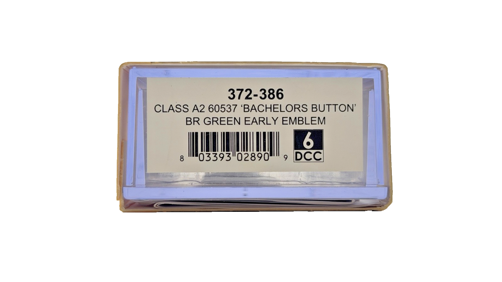 GRAHAM FARISH N GAUGE - 372-386 - CLASS A2 60537 BACHELORS BUTTON BR GREEN DCC