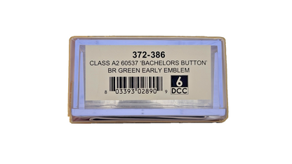 GRAHAM FARISH N GAUGE - 372-386 - CLASS A2 60537 BACHELORS BUTTON BR GREEN DCC