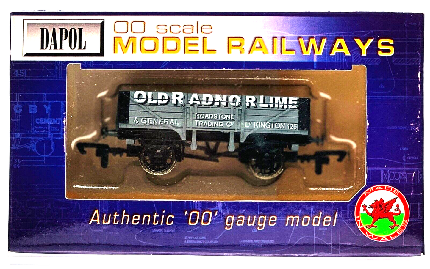 DAPOL 00 GAUGE - OLD RADNOR LIME ROADSTONE GENERAL TRADING 126 (LIMITED EDITION)