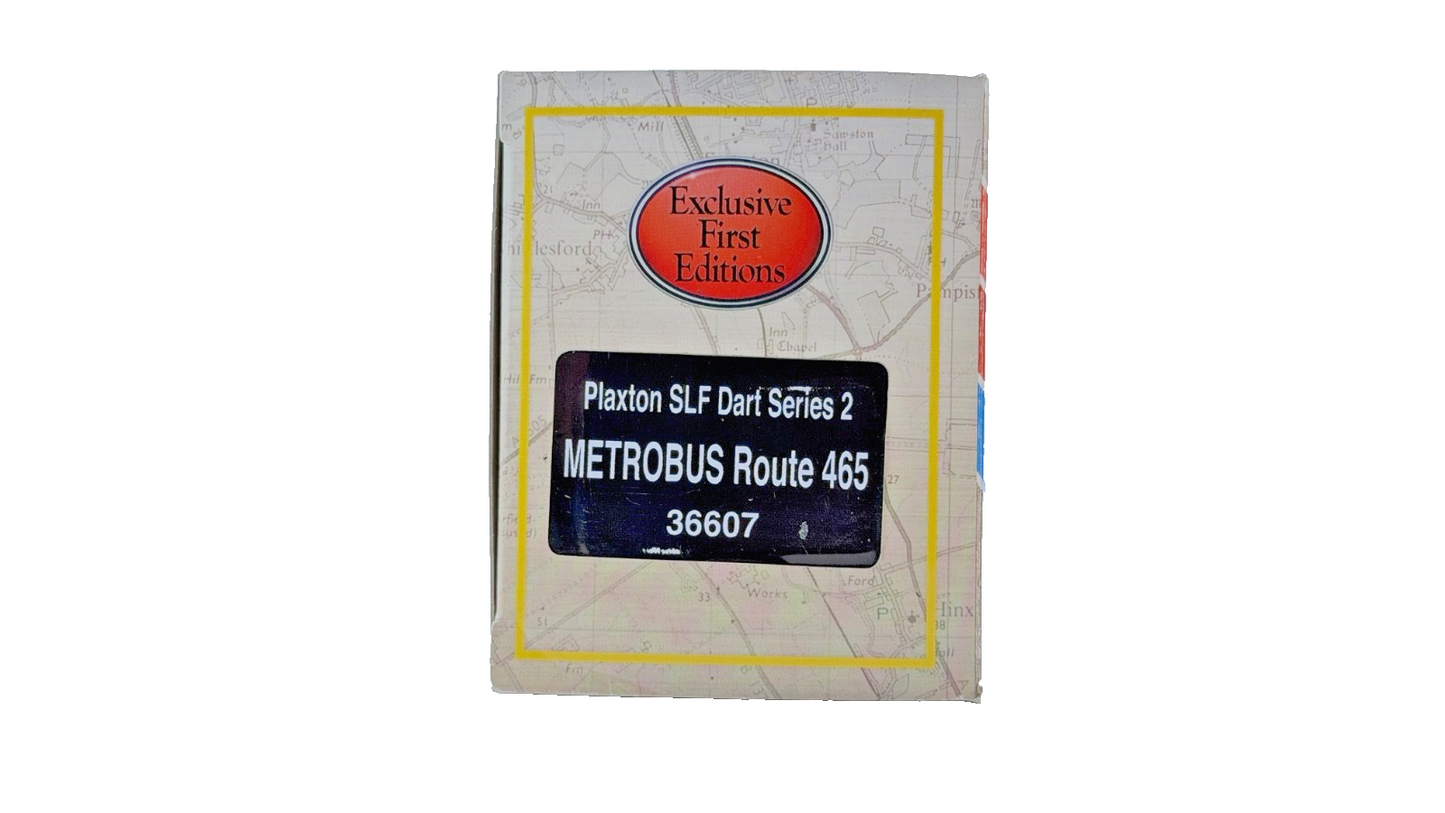 EFE 1/76 SCALE - 36607 - PLAXTON SLF DART METROBUS GO AHEAD LONDON - BOXED