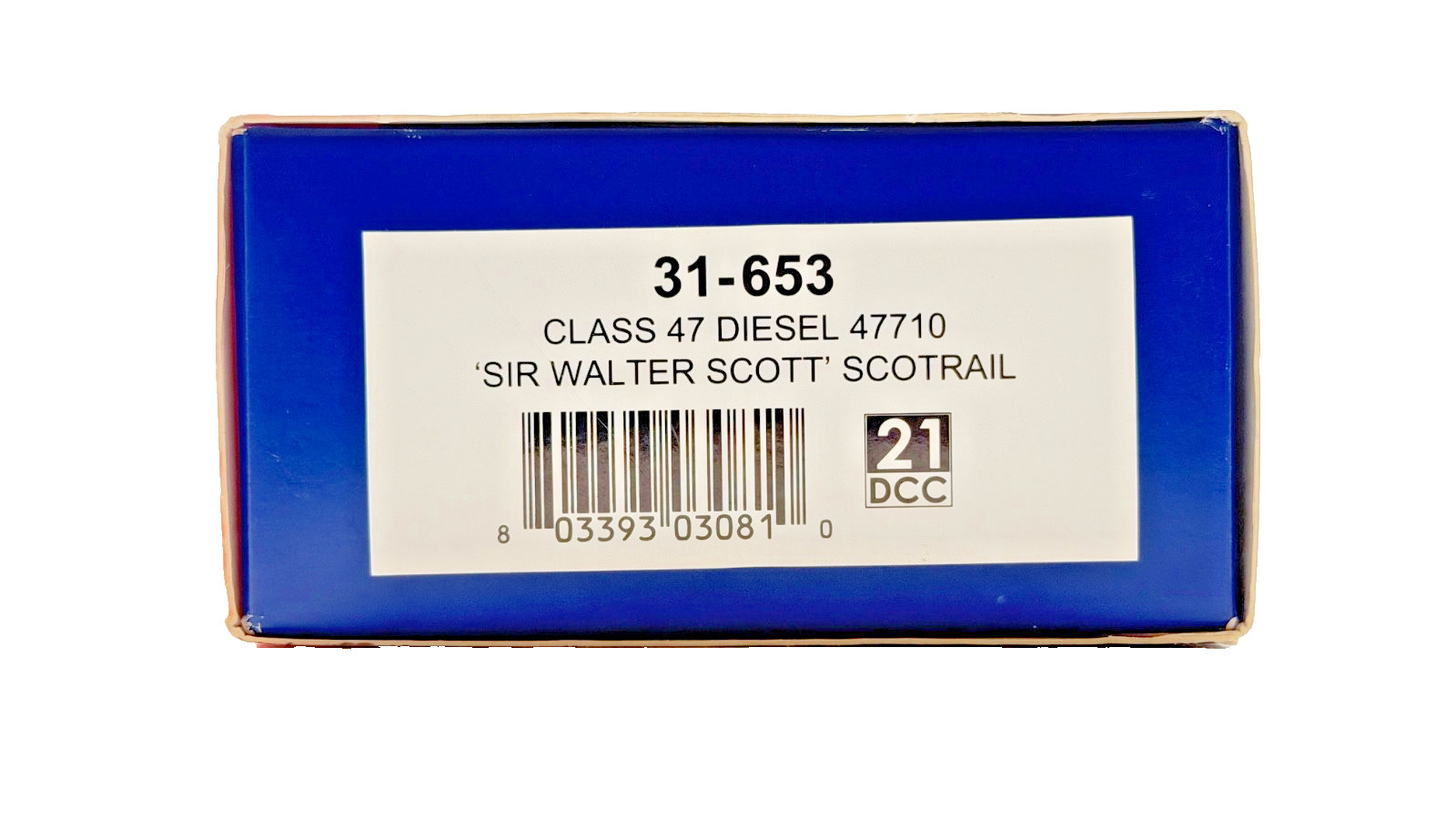 BACHMANN 00 GAUGE - 31-653 - CLASS 47 DIESEL 47710 SIR WALTER SCOTT SCOTRAIL