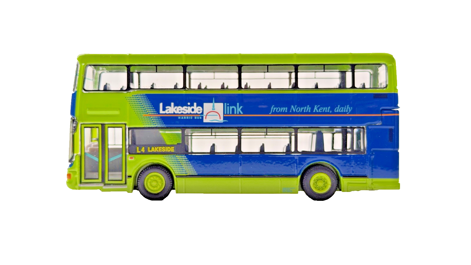 CORGI 1/76 SCALE - PLAXTON PALATINE LAKESIDE LINK NORTH KENT, DAILY BUS UNBOXED