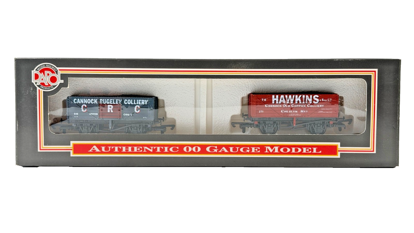 DAPOL 00 GAUGE - CANNOCK RUGELEY HAWKINS COPPICE COLLIERY TWIN (LIMITED EDITION)