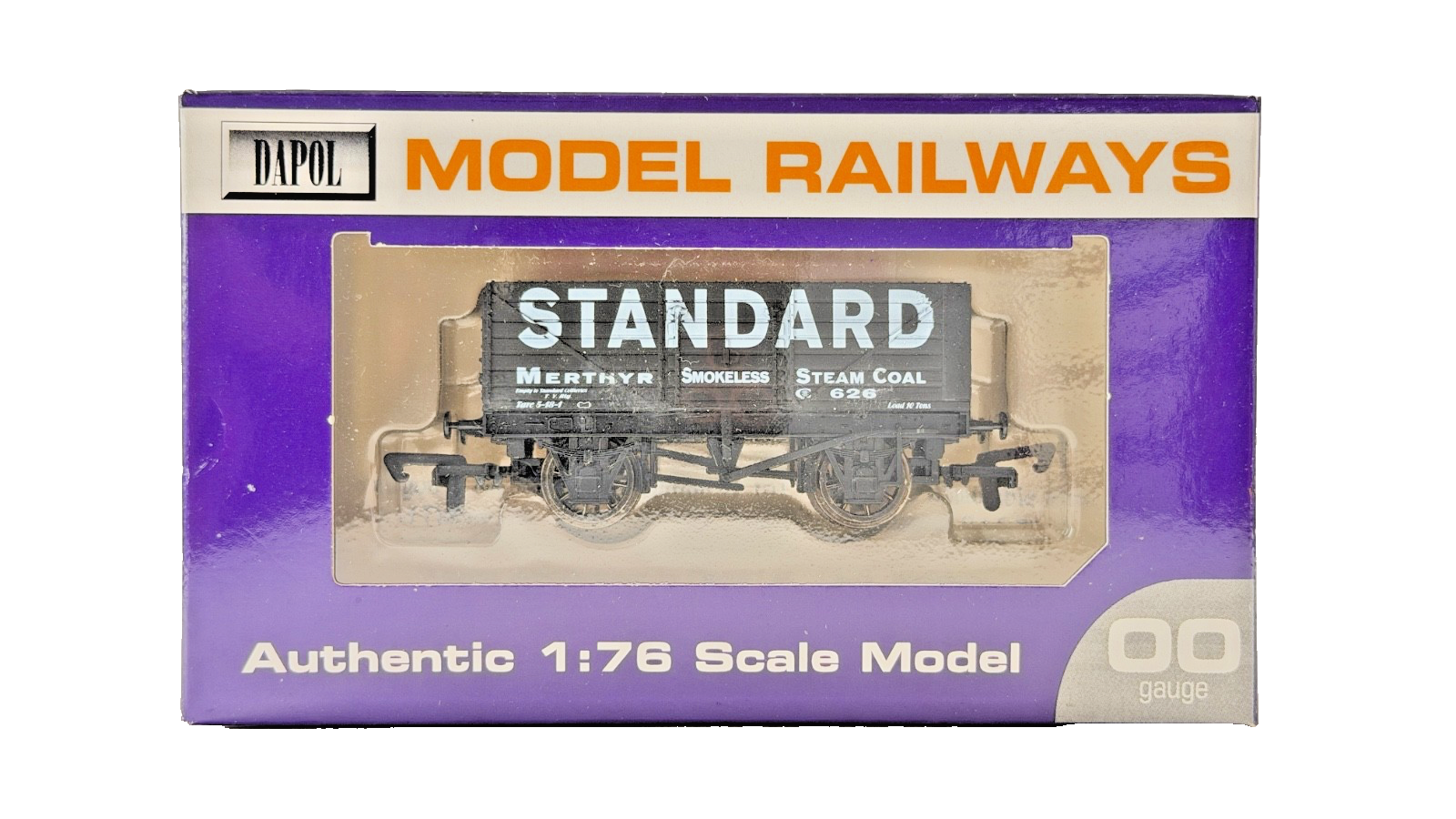 DAPOL 00 GAUGE - STANDARD SMOKELESS STEAM COAL MERTHYR WAGON (LIMITED EDITION)