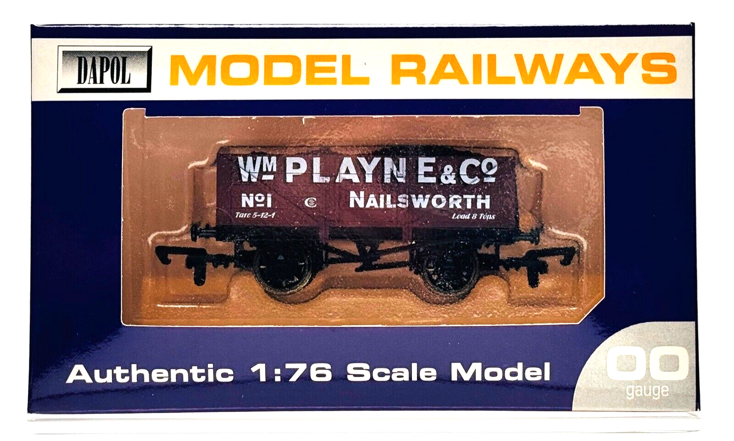 DAPOL 00 GAUGE - W.M PLAYNE & CO NAILSWORTH PLANK WAGON NO.1 (LIMITED EDITION)