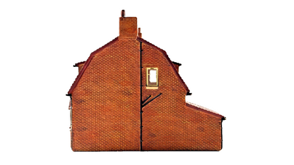 HORNBY SKALEDALE OO GAUGE - R8590 - CROSSING KEEPERS COTTAGE - UNBOXED