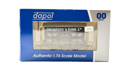DAPOL 00 GAUGE - BRADFORD & SONS COAL FACTORS OF YEOVIL NO.250 (LIMITED EDITION)